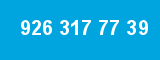 926 317 77 39 926 317 77 39